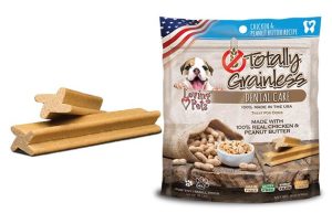 Totally Grainless Peanut Butter Chicken Dental Sticks